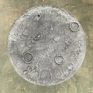 Round shape epoxy salontafel