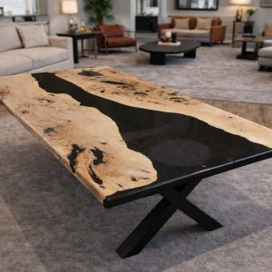 Classic shape river tafel
