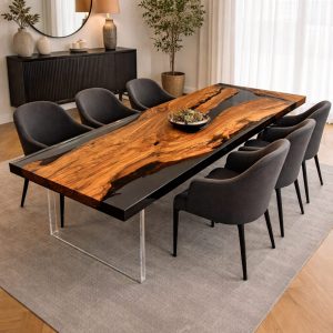 Straight edge epoxy tafel