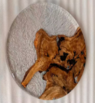 Round shape salontafel