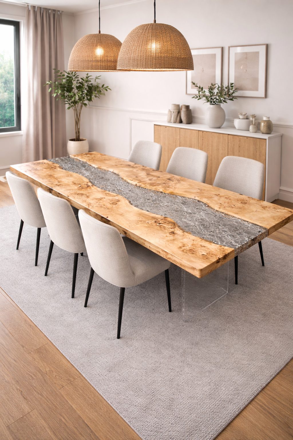 Straight epoxy tafel