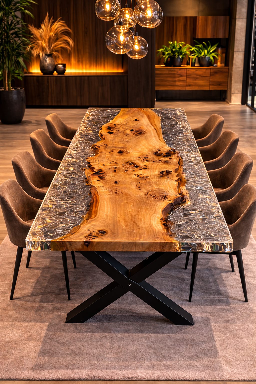 Natural shape epoxy tafel