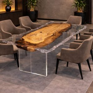 Irregular shape epoxy tafel