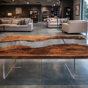 Straight edge epoxy tafel