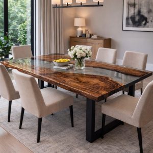 Straight edge epoxy tafel