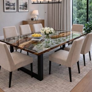 Straight edge epoxy tafel