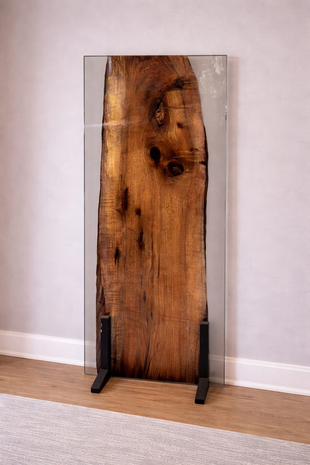 Straight edge epoxy tafel