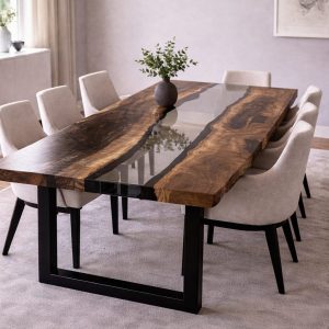 Straight edge epoxy tafel