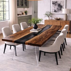 Straight edge epoxy tafel