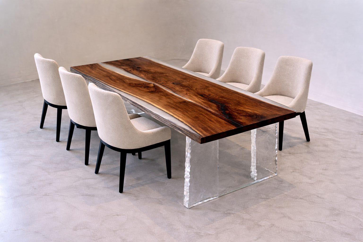 Irregular shape epoxy tafel