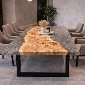 Ice crack edge epoxy tafel