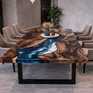 Straight edge epoxy tafel