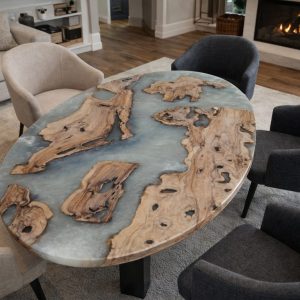 Ovale shape epoxy tafel