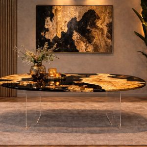 Ovale shape epoxy tafel