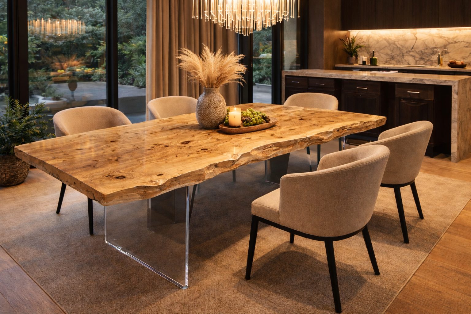 Irregular shape epoxy tafel