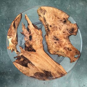 round shape salontafel