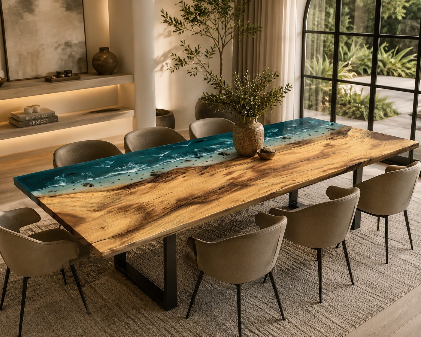 Straight epoxy tafel