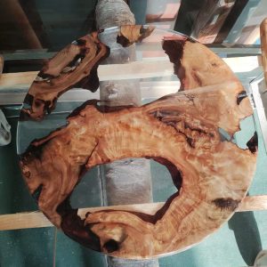Round shape salontafel