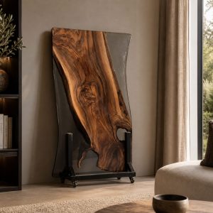 Irregular edge epoxy tafel