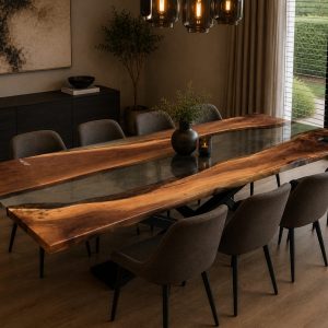 Straight edge epoxy tafel