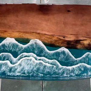 Straight edge epoxy tafel
