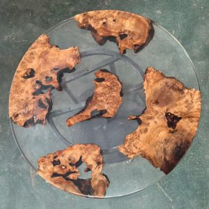 Round shape salontafel