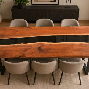 Straight edge epoxy tafel