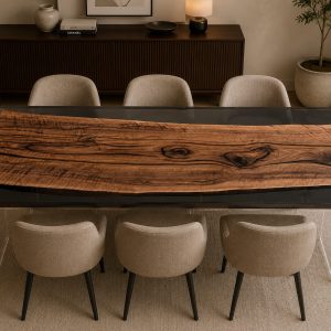 Straight edge epoxy tafel