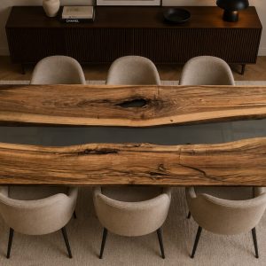 Straight edge epoxy tafel