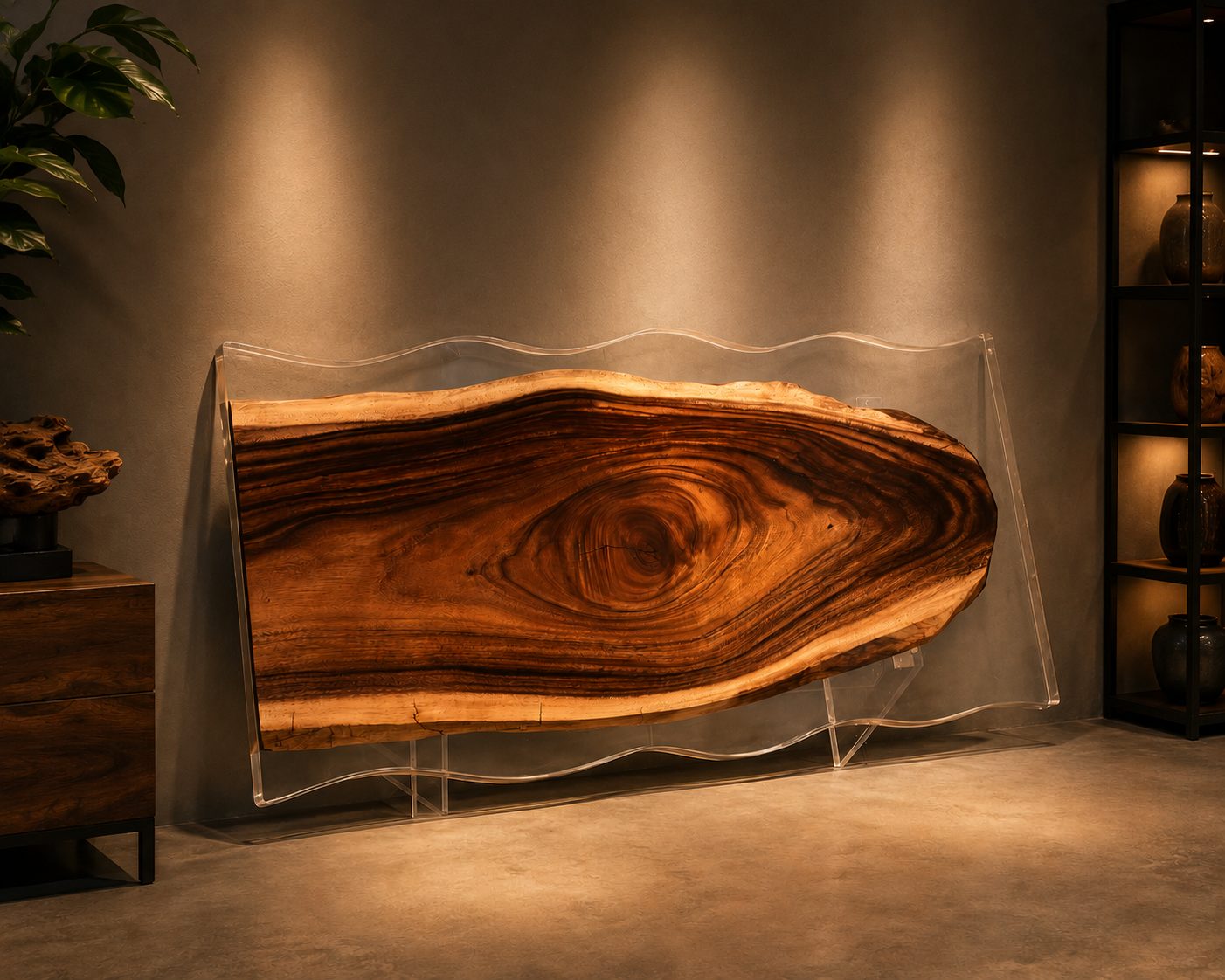Irregular shape epoxy tafel