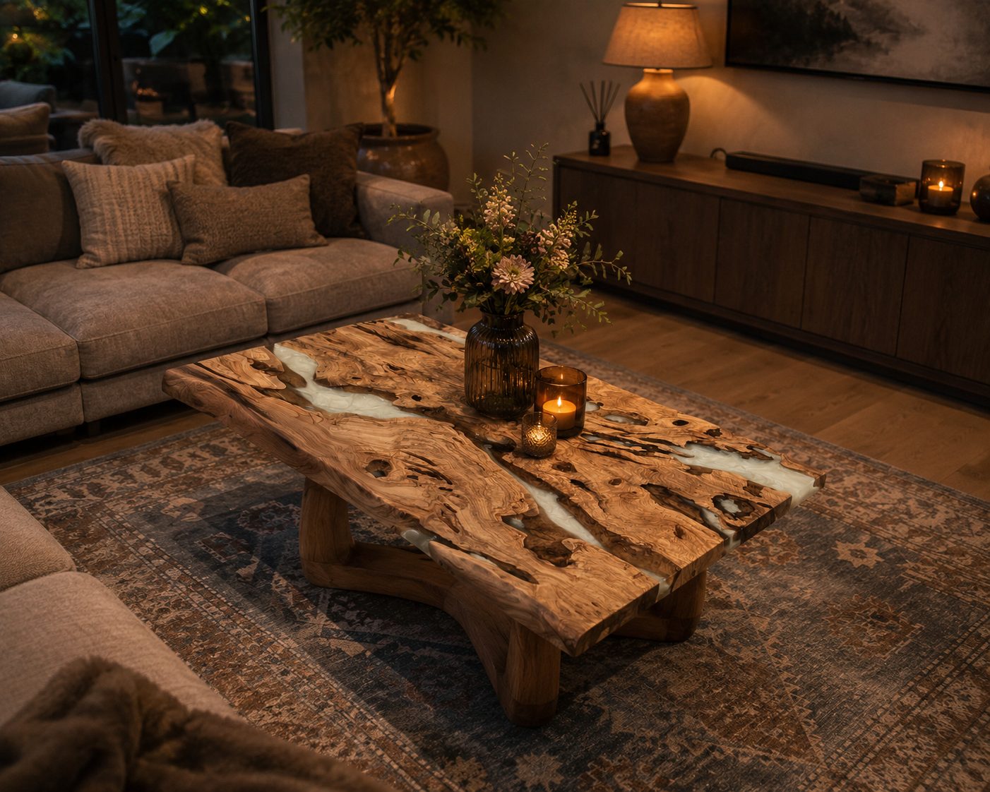 Straight edge salontafel